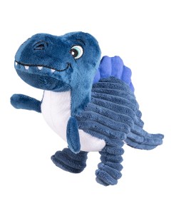 Игрушка для собак мягкая Динозавр Анкилозавр синяя 32х8х17см Duvo+
