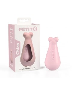 Жевательная игрушка для щенков Treat toy Chico резиновая розовая 12 см Petit