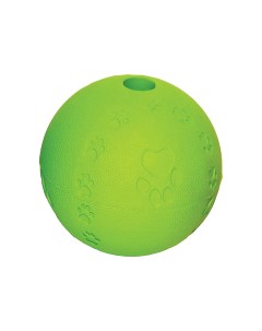 Игрушка для собак резиновая Мяч для лакомств зеленая 8см Rosewood