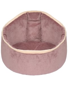 Лежанка для собак и кошек текстиль 40x40x31см розовый Petshopru