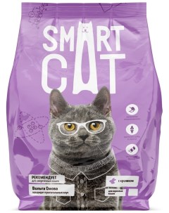 Сухой корм для кошек с кроликом 2 шт по 5 кг Smart cat