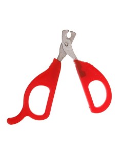 Когтерез ножницы для животных 10 5х6 см Цвет Красный Nobrand