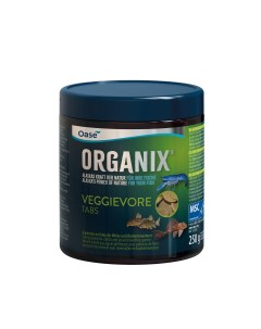 Корм для донных рыб ORGANIX Veggievore Tabs 550 мл в форме таблеток Oase