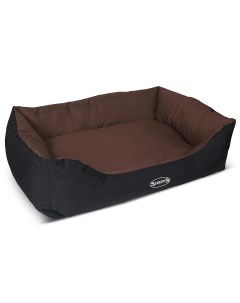 Лежанка для собаки оксфорд 40x50x16см коричневый Scruffs