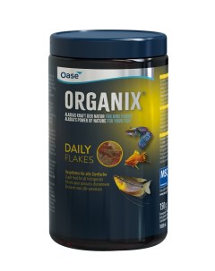 Корм для всех видов рыб ORGANIX Daily Flakes 1000 мл Oase