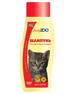 Шампунь для котят антипаразитарный эфирные масла 200 мл Доктор zoo
