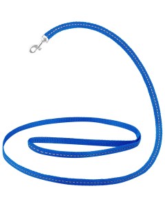 Поводок для собак светоотражающий Standart 10м синий Saival