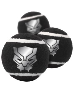 Игрушка для собак Черная пантера Теннисные мячики черная Buckle-down
