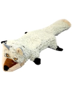 Мягкая игрушка для собак лиса с пищалками без набивки длина 43 см Nems