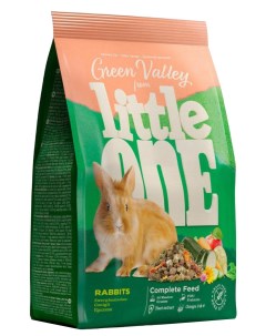 Сухой корм для кроликов из разнотравья 2 шт по 750 г Little one
