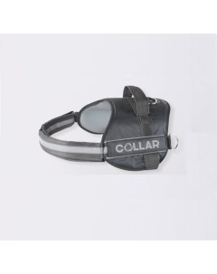 Шлейка для собак Dog Extremе POLICE полиэстер пластик нейлон черный 2 Collar