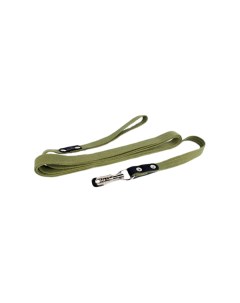 Поводок для собак брезент зеленый 3 м х 25 мм Collar
