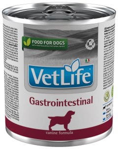 Консервы для собак Vet Life Gastrointestinal при заболеваниях ЖКТ 300 г Farmina