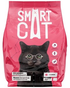Сухой корм для кошек с ягненком 2 шт по 1 4 кг Smart cat