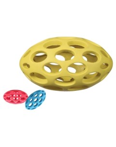 Жевательная игрушка для собак Sphericon medium Мяч регби сетчатый длина 13 5 см Jw