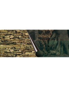 Фон для аквариума TREE ROCK винил 60x30 см камни Europet bernina