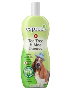 Шампунь Чайное дерево и алоэ для собак Tea Tree Aloe Medicated Shampoo 591мл Espree