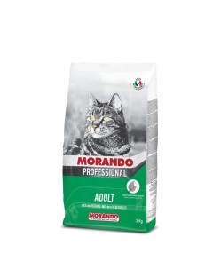 Сухой корм для кошек Professional овощи 2кг Morando