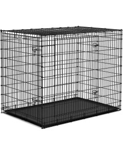 Клетка для собак Grate Ginormus 2 двери 137х94х114hсм черная Midwest