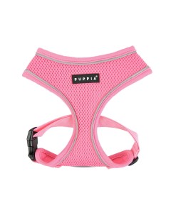Шлейка для собак XL светоотражающая Soft полиэстер розовый Puppia
