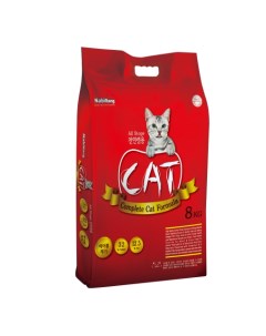 Сухой корм для кошек Cat мясо 8кг Nabirang