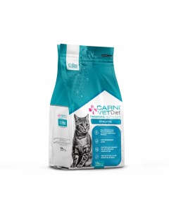 Сухой корм для кошек CARNI Vet Diet Struvite диетический при мочекаменной болезни 1 5 кг Carni life