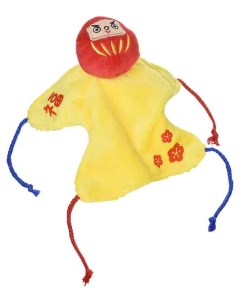 Жевательная игрушка для собак талисман Дарума желтый 25 см Tarky