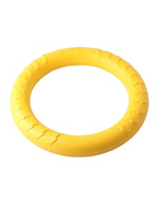 Жевательная игрушка для собак Кольцо Материал EVA желтый 29 см Petstandart