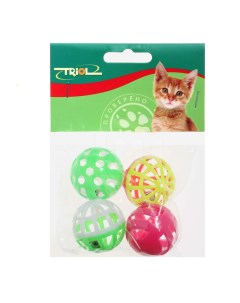 Набор игрушек для кошек в ассортименте Триол