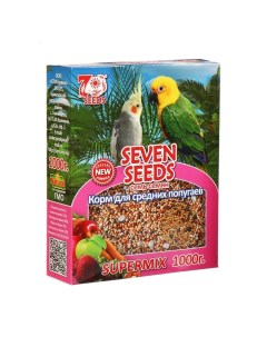 Сухой корм для птиц Supermix 1 кг Seven seeds