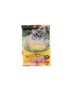 Сухой корм для кошек с курицей 2шт по 350г Chammy