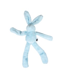 Игрушка для собак мягкая Длинноногий заяц голубая 7x46x55см Duvo+