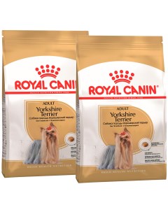 Сухой корм для собак YORKSHIRE TERRIER ADULT йоркширский терьер 2шт по 0 5 кг Royal canin