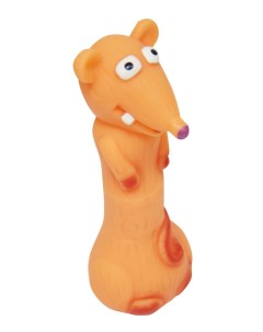 Жевательная игрушка для собак Крыска в ассортименте 17 см Зооник