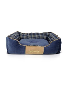 Лежанка для собаки Highland текстиль 70x90x25см синий Scruffs