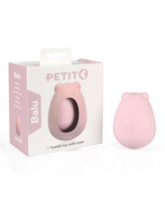Жевательная игрушка для щенков Tumble toy Balu резиновая розовая 8 см Petit