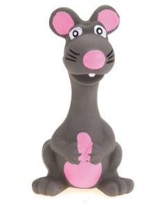 Жевательная игрушка для собак Ben серый розовый 7 см Lilli pet