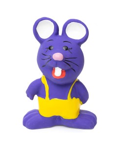 Игрушка для собак Мышка латексная фиолетовая 10 4см Duvo+