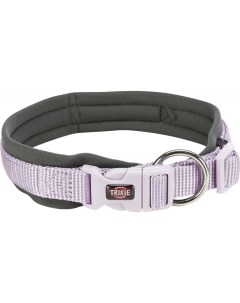 Ошейник для собак повседневный Premium обхват шеи 35 42 см неопрен фиолетовый Trixie