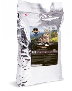 Сухой корм для кошек Sterilized кролик с рисом 10кг Landor