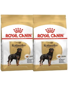 Сухой корм для собак ROTTWEILER ADULT 2шт по 12кг Royal canin