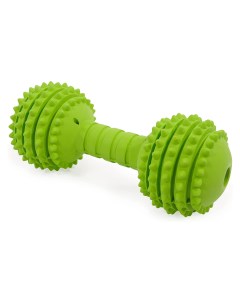 Игрушка для собак резиновая Гантель зеленая 20cм Rosewood
