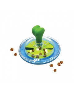 Интерактивная игрушка для собак Спиннер для лакомств голубой 15 см Duvo+