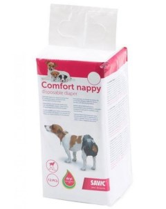 Подгузники для собак Comfort Nappy 5 40 52 см 12 штук Savic