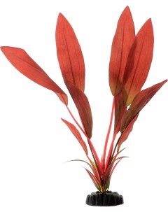 Искусственное растение для аквариума Криптокорина красная Plant 049 30 см шелк Barbus