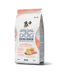 Сухой корм для собак EXCELLENCE Monoprotein лосось 3кг Special dog