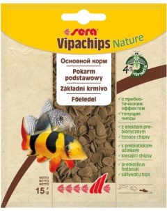 Корм для рыб Vipachips чипсы 15 г Sera