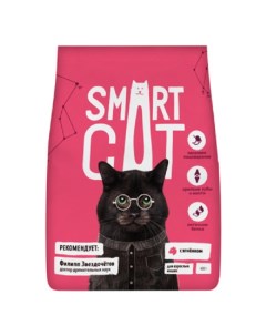 Сухой корм для кошек ягненок 5кг Smart cat