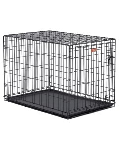 Клетка для собак iCrate размер 6 14 3 кг размер 106х71х76см черный Midwest