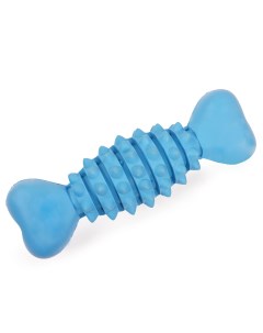 Игрушка для собак резиновая Кость игольчатая синяя 20cм Rosewood